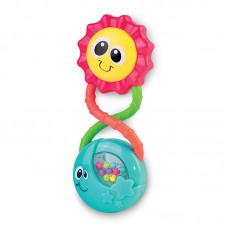 Hap-P-Kid Little Learner Baby Shake Rattle - Sun | 6 months+